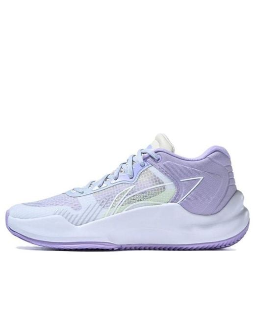 Li ning Casual Basketball Shoes in Blue for Men Lyst