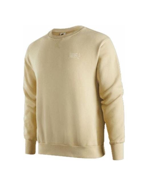 Nike Natural Nai-Ke Cha Nai-Ke Cha Series Solid Color Round Neck Pullover Sports Team for men