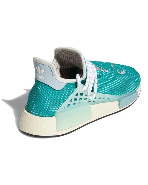 Adidas Blue X Pharrell Nmd Hu 'Dash' for men
