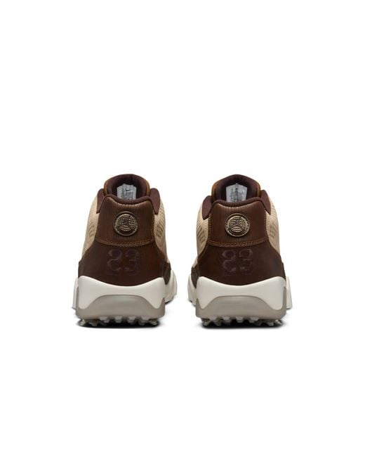 Nike Brown 9 Retro Low Golf 'Happy Life Wood Woodgrain' for men