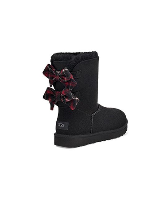 Ugg Black (Wmns) Bailey Bow Novelty High
