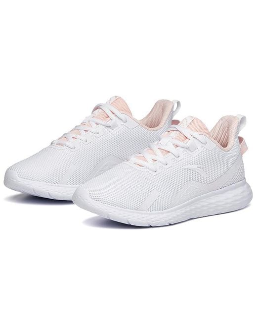 Anta White (Wmns) Running Series Sneakers 'Baby'
