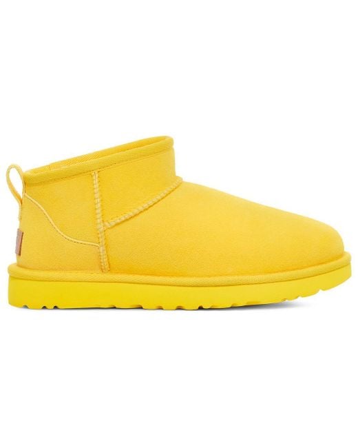 Ugg Yellow (Wmns) Classic Ultra Mini Boot 'Canary'
