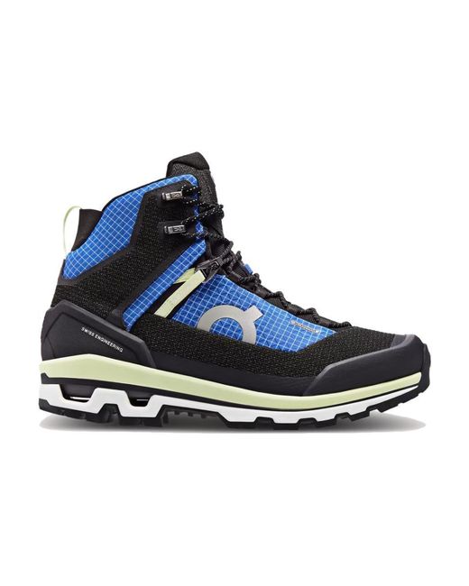 On Shoes Blue Cloudalpine Waterproof for men