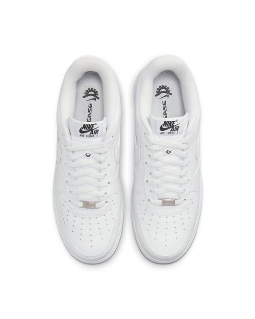 Nike White Air Force 1 Low Flyease for men