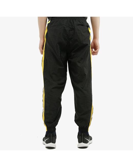 Nike Black Los Angeles Lakers Colorblock Woven Bundle Feet Sports Long Pants for men