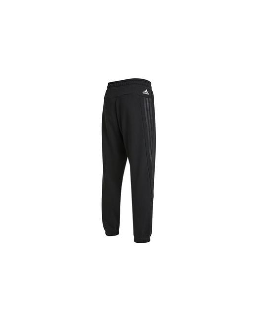 Adidas Black St Kn 3Sdg Pants for men