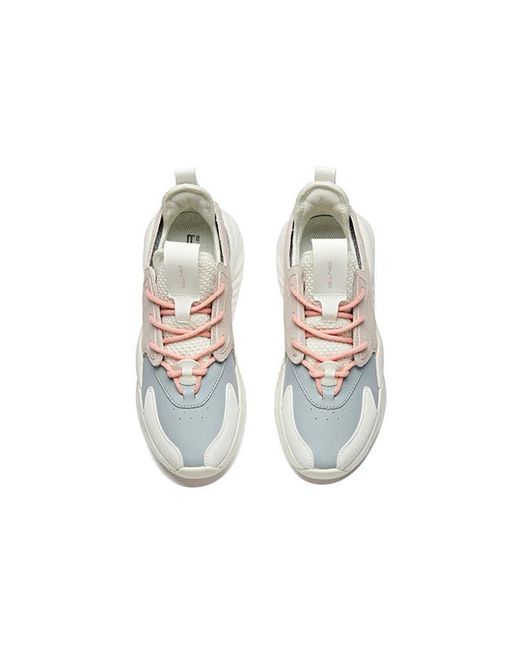 Anta White (Wmns) Life Series Sneakers