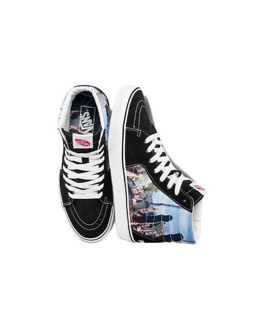 Vans Blue Moca X Frances Stark X Sk8-Hi 'Poets On The Pyre Iii, 2015'