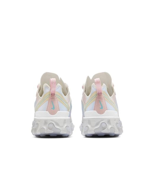 Nike White (Wmns) React Element 55 Light