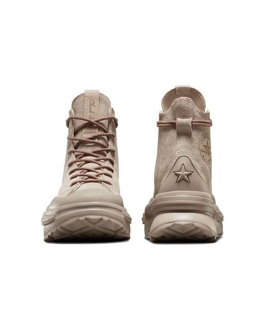 Converse Brown Run Star Legacy Cx Platform 'Mono Suede'