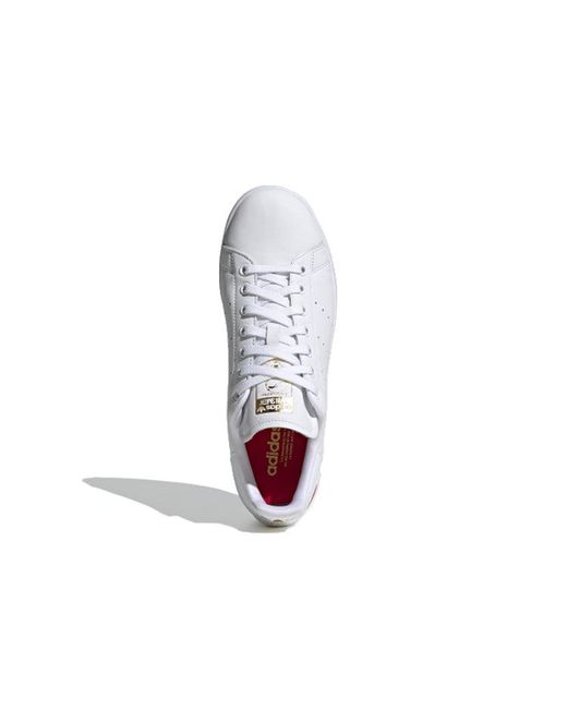 Adidas White Originals Stan Smith Valentine's Day for men