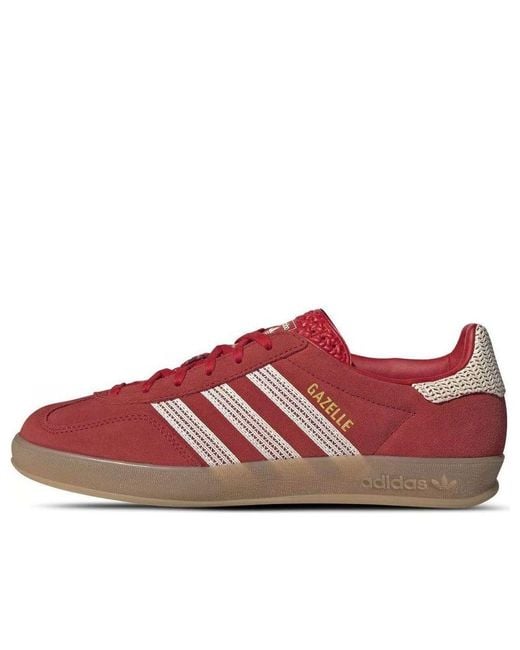 Adidas Red (Wmns) Gazelle Indoor 'Better Scarlet Wonder'