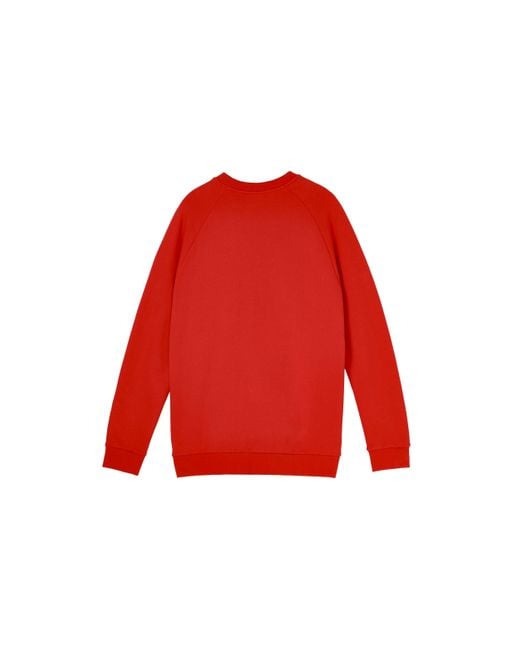 Adidas Red Originals Trefoil Crew Pullover Sports for men