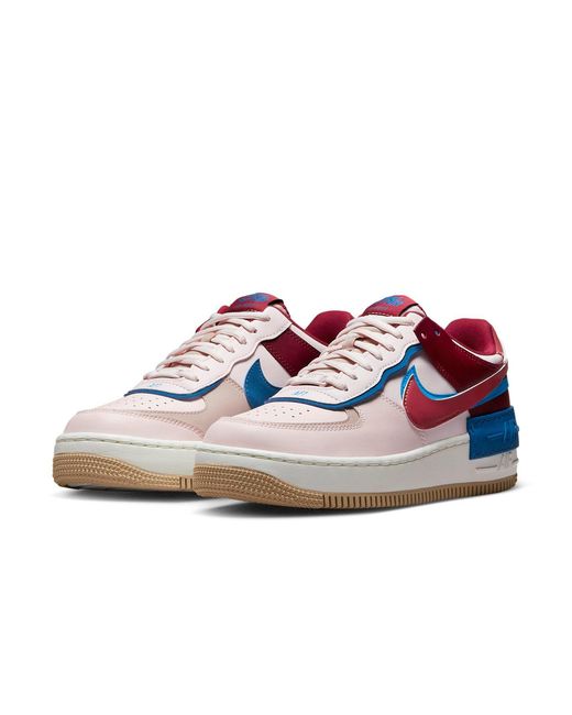 Nike Blue (Wmns) Air Force 1 Low Shadow 'Light Soft Team'