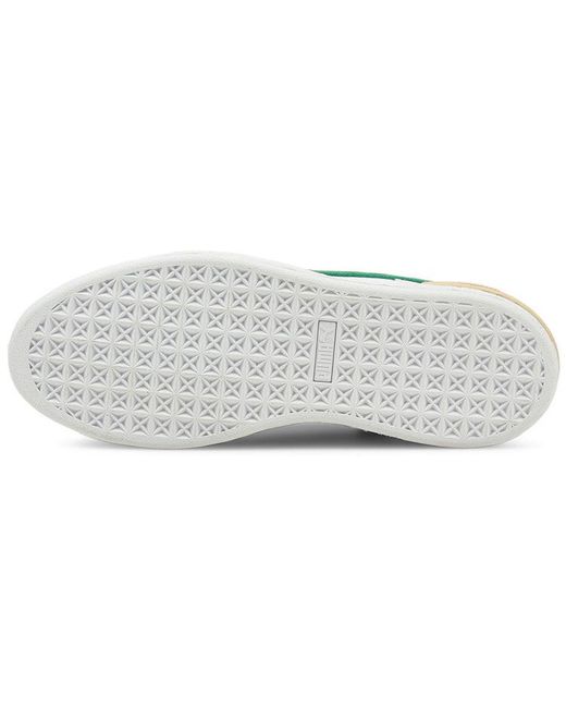 PUMA Green Suede Bloc Amazon' for men