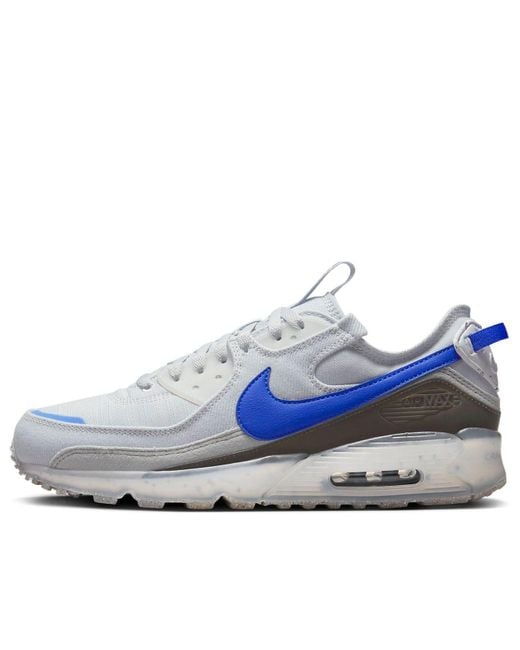 Nike Blue Air Max 90 Terrascape 'Pure Platinum Hyper Royal' for men