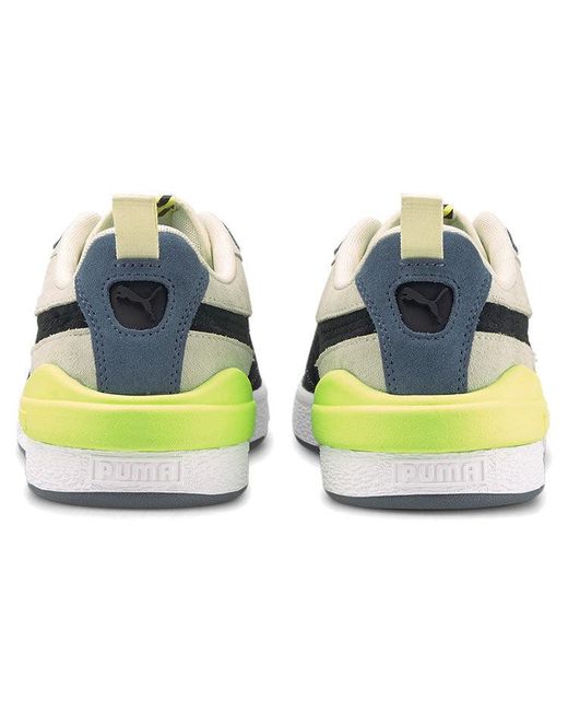 PUMA White Suede Bloc 'Ivory Glow' for men