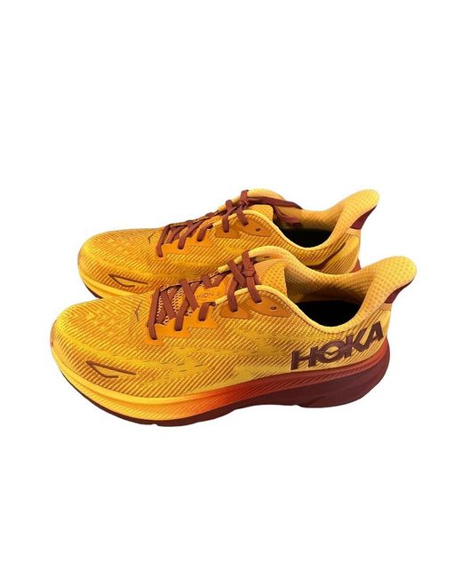 Hoka One One Brown Clifton 'Amber Haze' for men