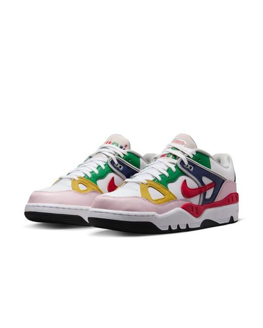 Nike White X Nigo Air Force 3 Low Multi-Color' for men