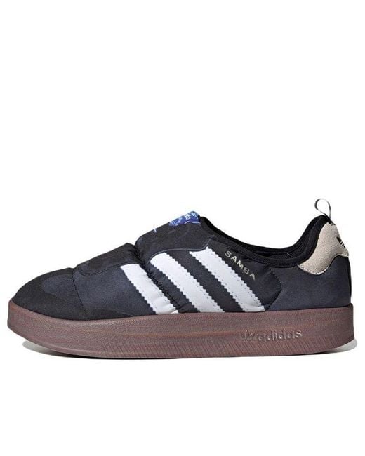 Adidas Blue Puffylette 'Samba' for men