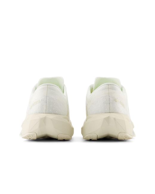 New Balance White Fuelcell Rebel V4 Running Shoe
