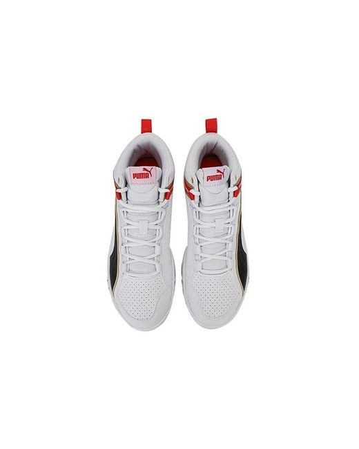 PUMA White Rebound Future Evo Mid-Top for men