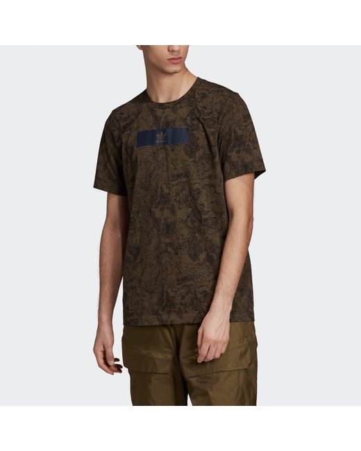 Adidas Green Originals Pt3 T Shirt Casual Sports Round Neck Breathable Short Sleeve for men