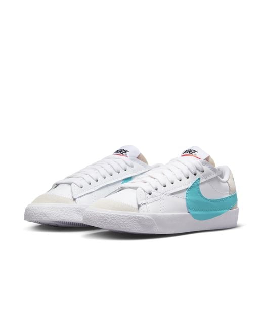 Nike Blue (Wmns) Blazer Low '77 Jumbo Dusty Cactus'