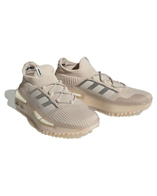 Adidas Natural Originals Nmd S1 Shoes Metallic' for men