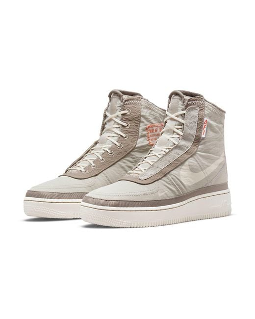 Nike Gray Air Force 1 Af1 Shell
