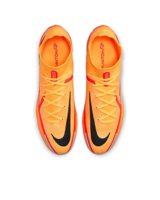 Nike Orange Phantom Gt2 Elite Df Fg 'Laser Bright Crimson' for men