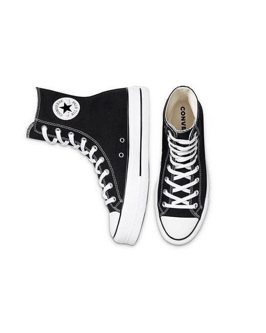 Converse Black Chuck Taylor All Star Lift High for men