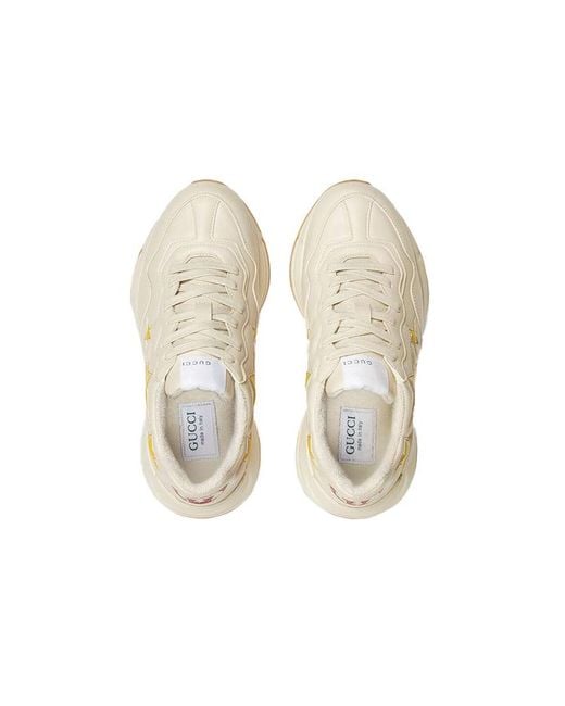 Gucci White (Wmns) Rhyton Sneakers 'Cream'