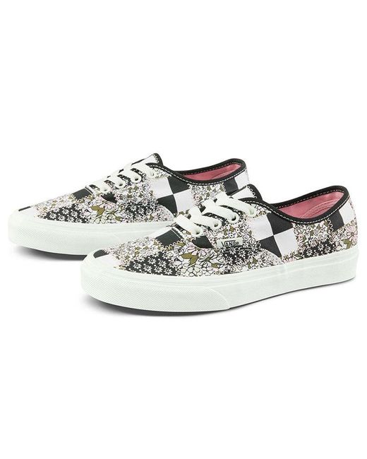 Vans White Authentic 'Patchwork Floral' for men