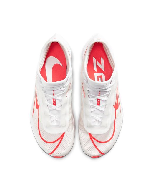 Nike White (Wmns) Zoom Fly 3 Laser Crimson'