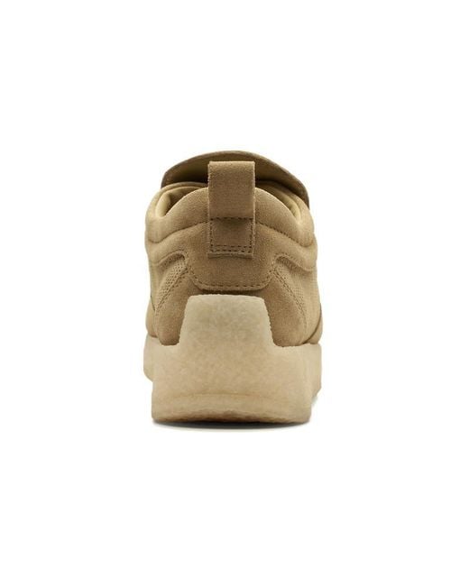 Clarks Natural Maycliffe Suede 'Dark Sand' for men