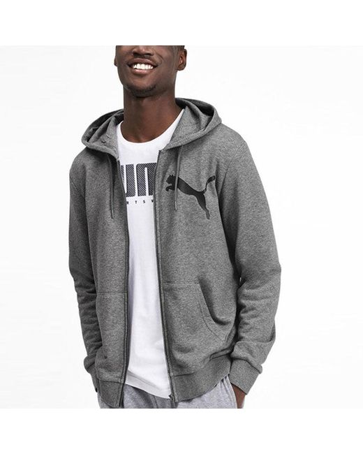 PUMA Gray Training Jacket for men