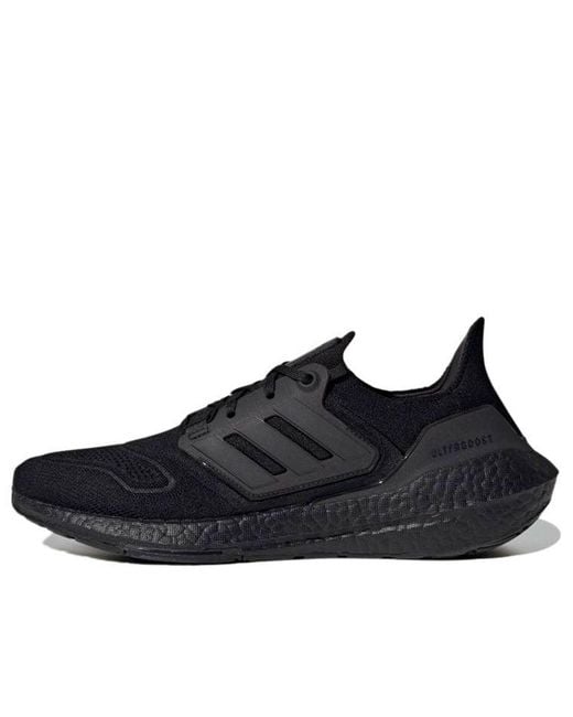 Adidas Black Ultraboost 22 'Triple' for men