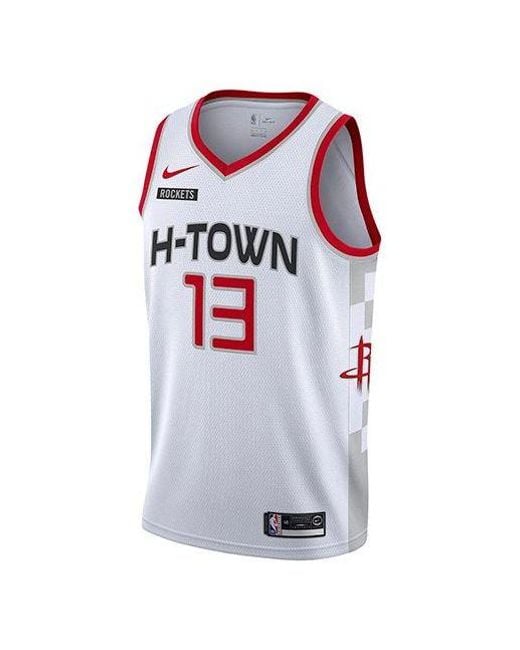 Nike Gray Nba Sw Jersey Harden 13 Houston Rockets for men