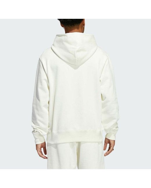 Adidas White X Pharrell Basic Sports Hoodie