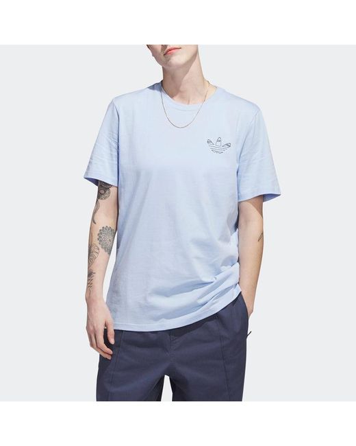 Adidas Blue Originals Henry Jones New York City T-Shirt Dawn' for men