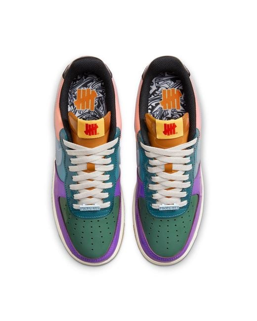 Nike Multicolor Air Force 1 Low X Undefeated Shoes In Purple,