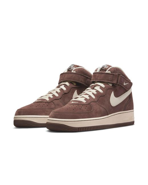 Nike Brown Air Force 1 Mid 'Chocolate'