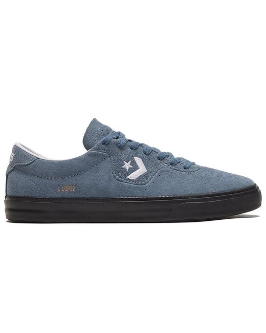 Converse Blue Louie Lopez Pro Low 'Mono Classic Suede for men