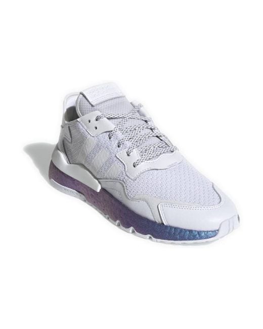 Adidas White Nite Jogger 'Cloud Crystal' for men