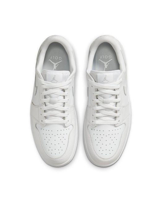 Nike White Air Jordan 1 Low G Golf Shoes Adult Dd9315-110 for men