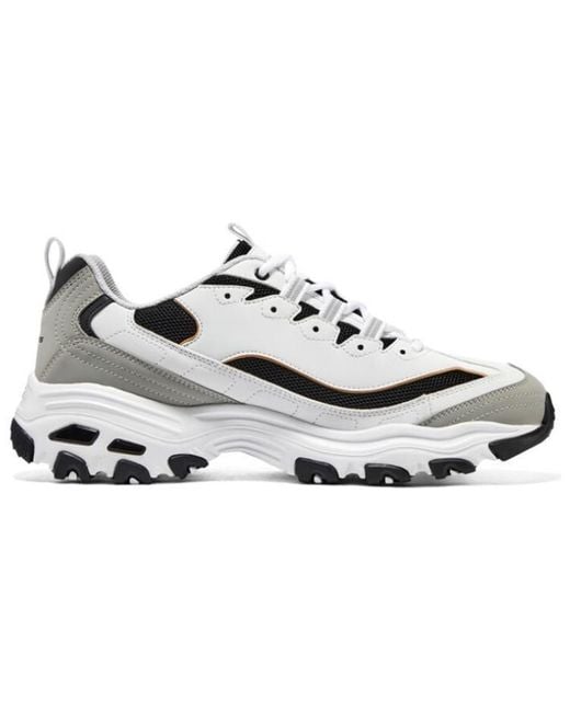 Skechers White Dlites 1.0 for men
