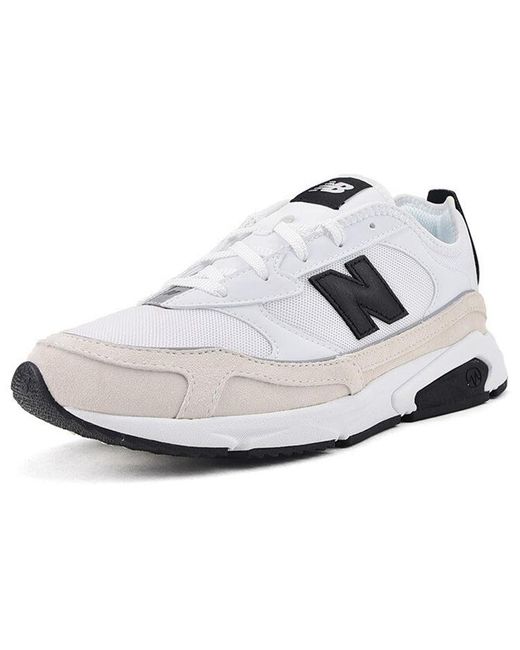 New Balance White X-Racer for men