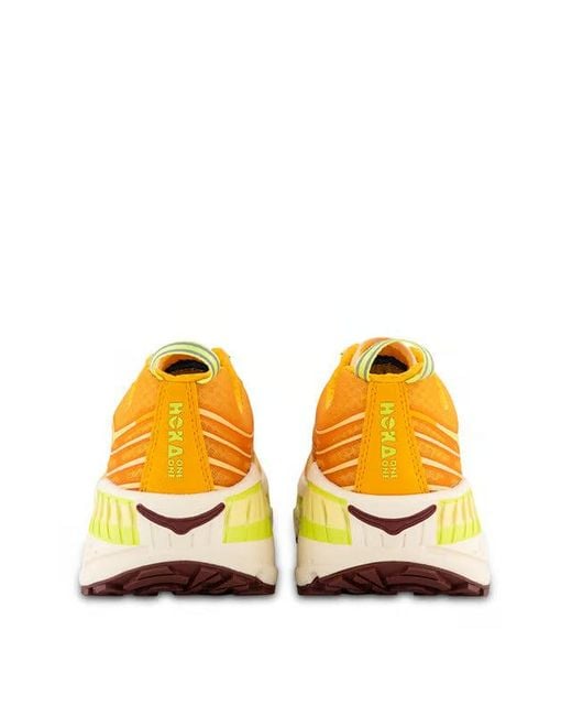 Hoka One One Yellow Stinson Evo Og 'Solar Flare Cantaloupe' for men